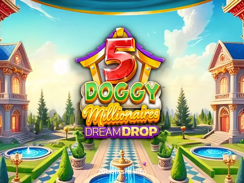 Imagem do jogo 5 Doggy Millionaires Dream Drop disponível no 20bet