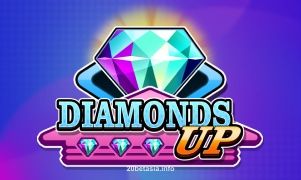 Imagem do jogo Diamonds Up disponível no 20bet